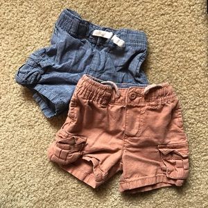 Baby B’gosh boy shorts (2 pairs) size 6 months. Great condition.